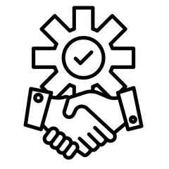 Partnership Vector Icon
