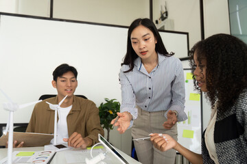Sustainability in Action: Team Collaboration on Eco-Friendly Project