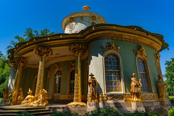 Chinese House, a garden pavilion in Sanssouci Park in Potsdam, Germany