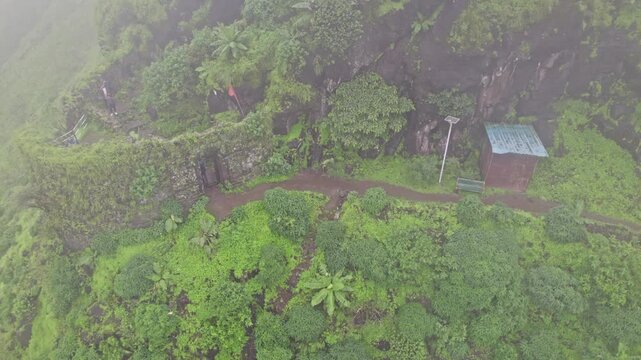 Every step leads to history &ndash; Rohida Fort from above.