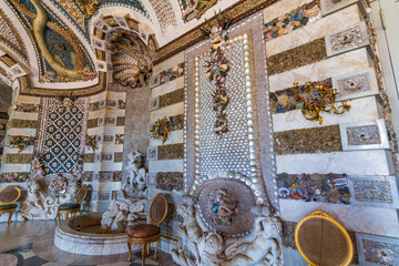 Grotto Hall in New Palace in Potsdam, Germany