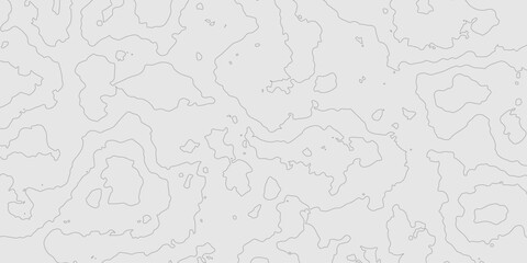 Abstract grey texture with topography surface landscape artistic patterns design background, seamless pattern cartography contour line map terrain texture grid geography mountain relief background.