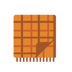 illustration icon plaid vector on white background
Vector icon autumn