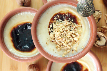 Turkish Baked Sutlac Rice Pudding