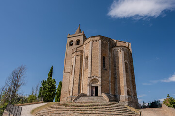 The church is located on the western edge of the town, surrounded on three sides by cliffs that...