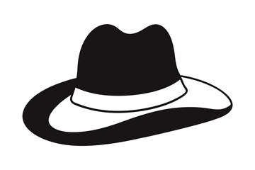 Simple Sketch of Bavarian Hat for Festival Artwork