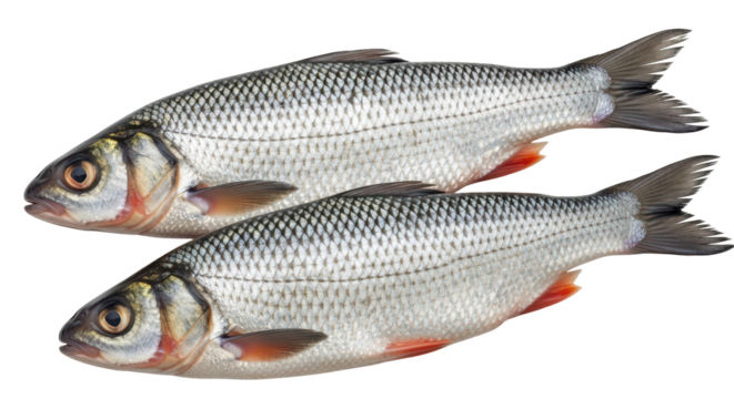 Isolated Silver Fish