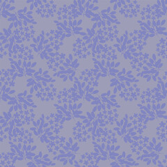 abstract seamless pattern with flowers