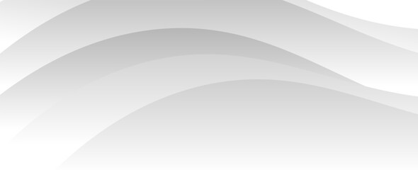 White geometric abstract background overlapping layers on bright space with line effect decoration. Circle style concept modern graphic design element for banner, flyer, card. vector