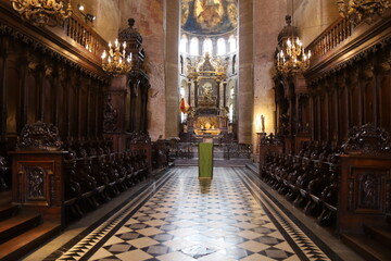 Basilique Saint Sernin, basilique de style roman, ville de Toulouse, département de la Haute...