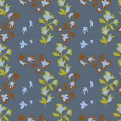 Tropical Leaf seamless pattern design for fashion textiles, graphics and crafts