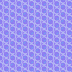 Abstract Geometric Pattern in Purple and Blue