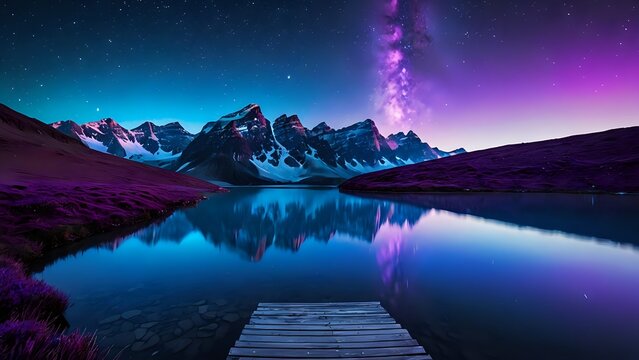 lake tahoe sunset - Powered by Adobe