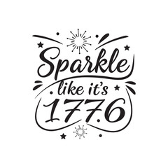 Typography-illustration-of--a-retro t shirt