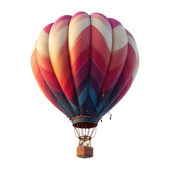 Naklejka premium Colorful hot air balloon against black background (13)