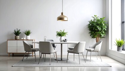 Modern dining room interior design