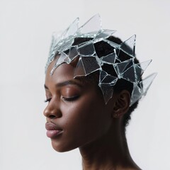 Abstract Beauty in Glass