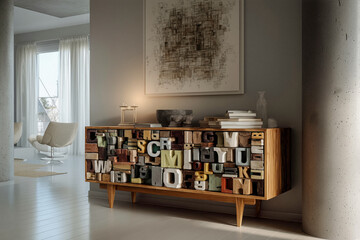 Fototapeta premium The word 