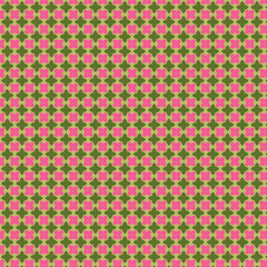 Floral Pattern Background in Green and Pink