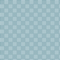 Geometric Square Pattern in Teal