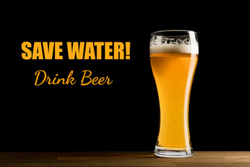 Funny memes and Quotes "Save water, drink beer" 