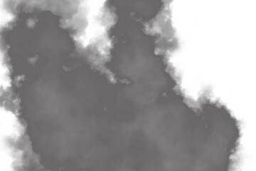 Mysterious dark smoke billows upwards against a stark black background creating an abstract and atmospheric visual with a sense of intrigue and mystery