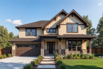 New home and keys