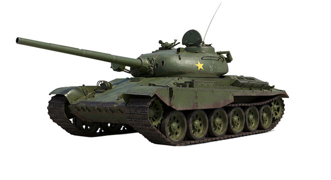 Advanced Infantry Fighting Vehicle with Camouflage on Isolated Transparent Background


