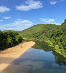 r The Buffalo National River in Arkansas 