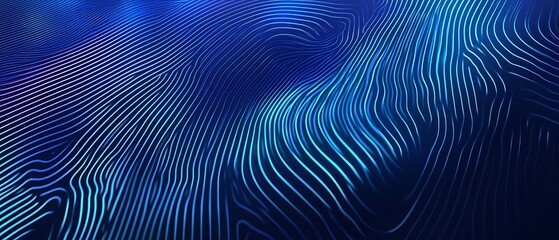 Fototapeta premium Data technology abstract futuristic illustration. Low poly shape with connecting dots and lines on dark background