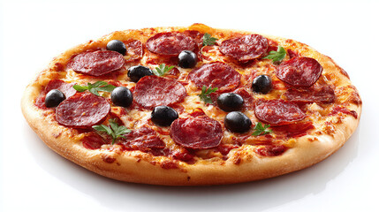 italian pepperoni pizza 