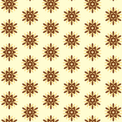 seamless pattern with flowers