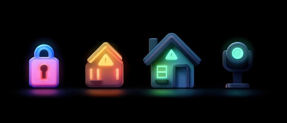 Smart Home Security System:  Innovative Digital Protection for Your House