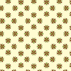 seamless pattern with flowers