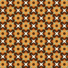 seamless pattern with abstract shapes