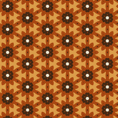 seamless pattern with floral elements