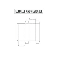 custom die cut, die, die cut, cardboard box die line, box die-line, die-line, box die line, die line template
