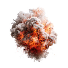 Exploding cloud of smoke and fire (3)