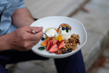 Breakfast Panna Cotta