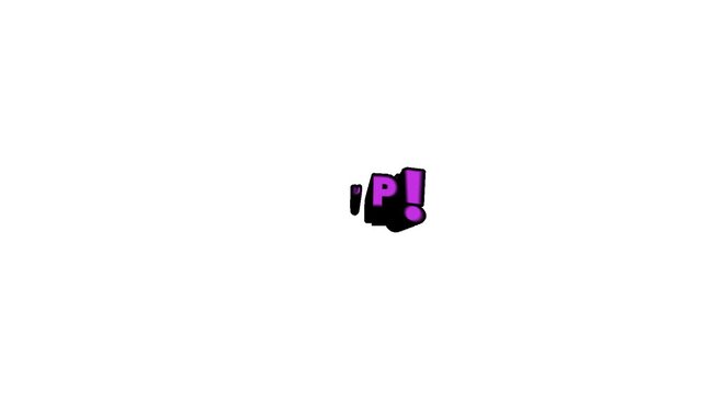 Hold up Reaction Phrase Button