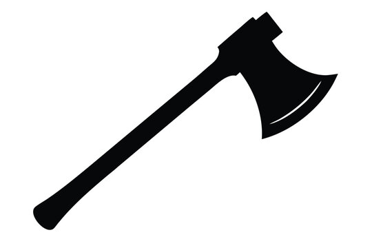 axe   vector icon silhouette