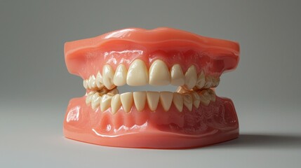 Fototapeta premium Dental model teeth and gums