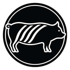 bacon vector icon