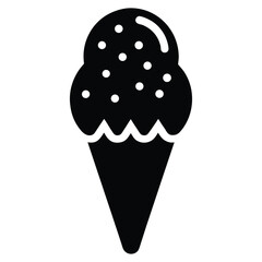 ice cream vector icon