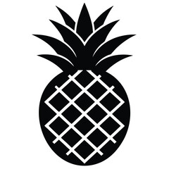 Obraz premium pineapple vector icon