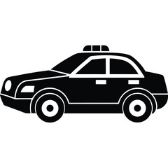police car vector icon