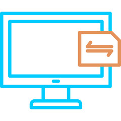 File Transfer Icon