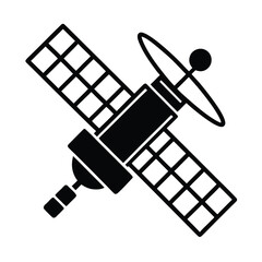 satellite vector icon