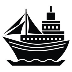ship vector icon