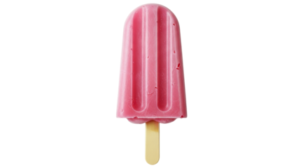 Isolated Pink Popsicle
